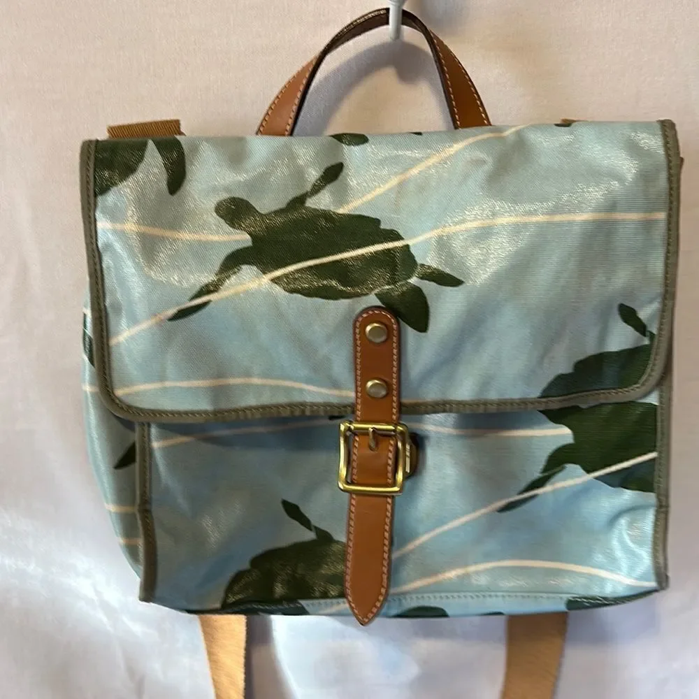 Fossil waxed canvas crossbody